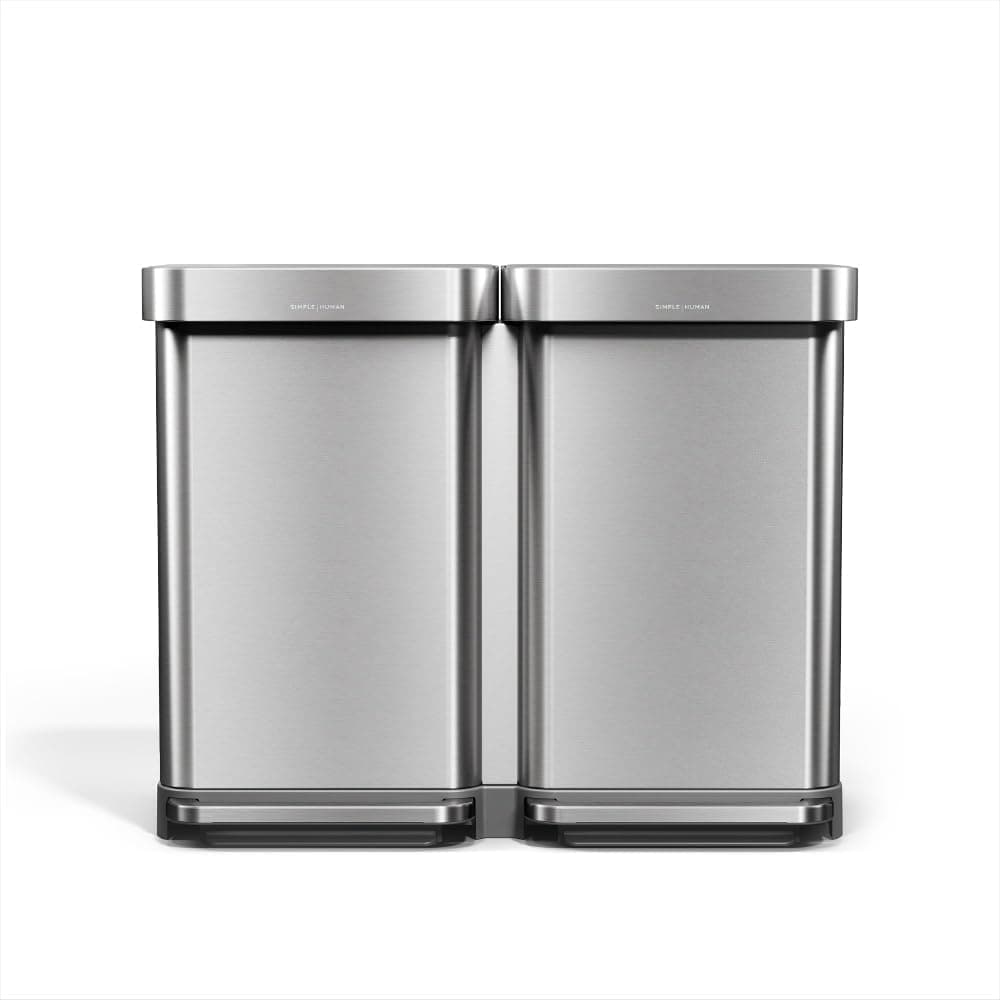 simplehuman Dual Compartment Can
