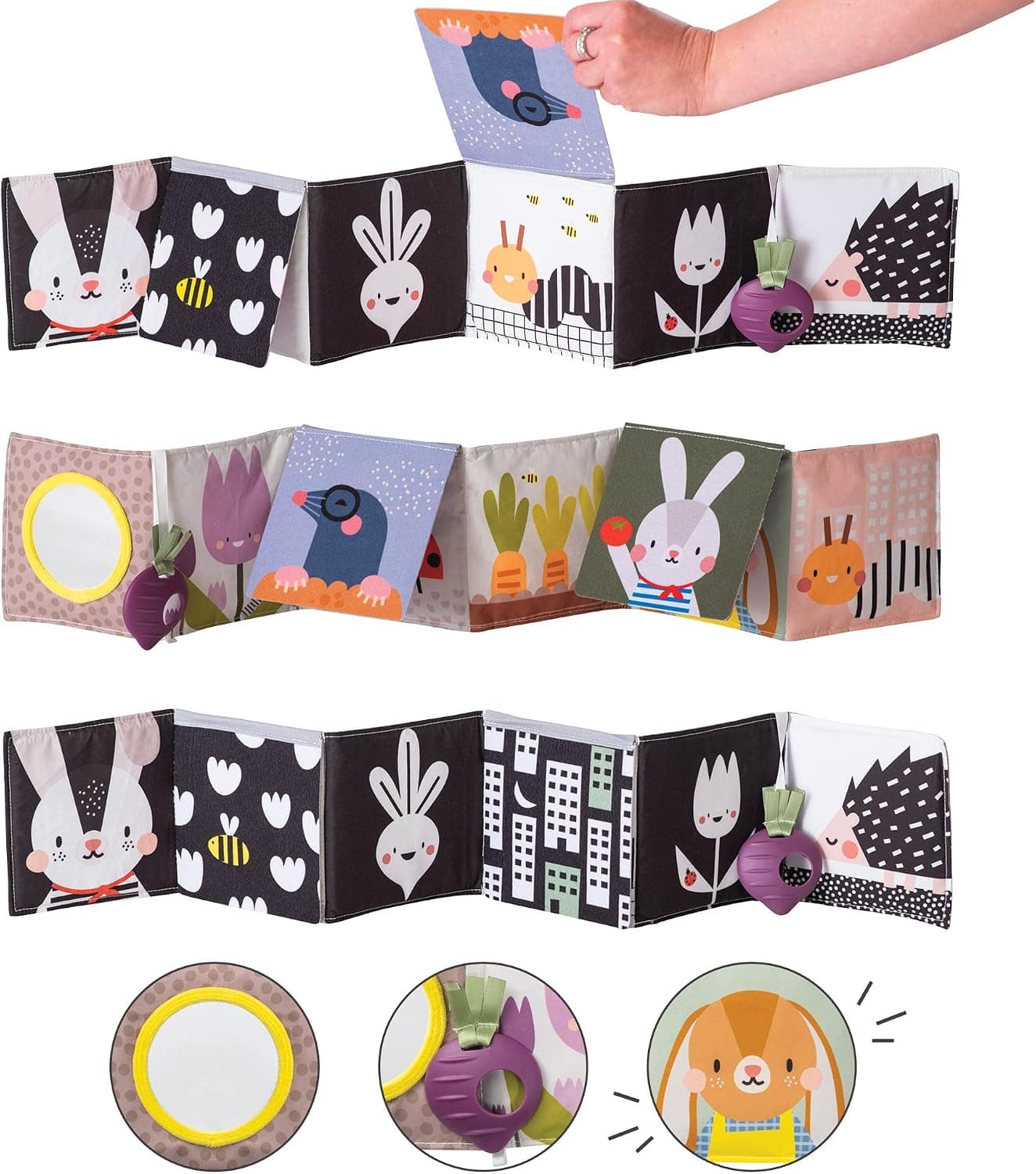 Crinkle Garden Soft Book