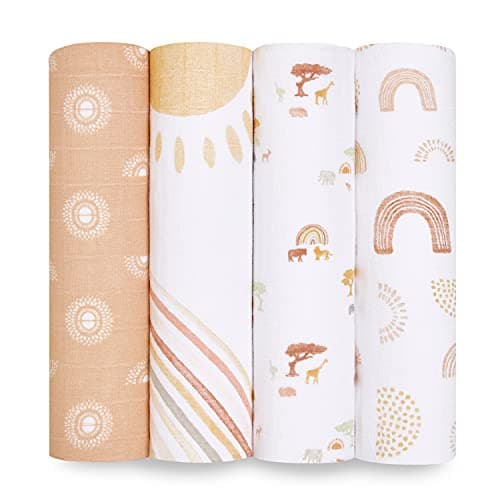 Aden + Anais Cotton Muslin Swaddle Set