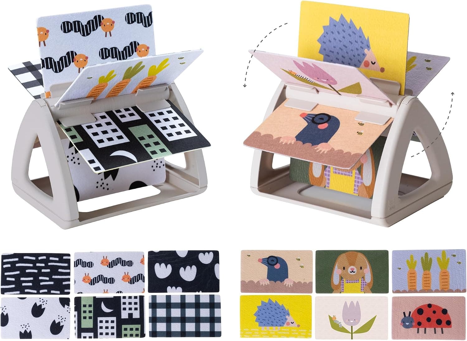 High-Contrast Baby Art Cards