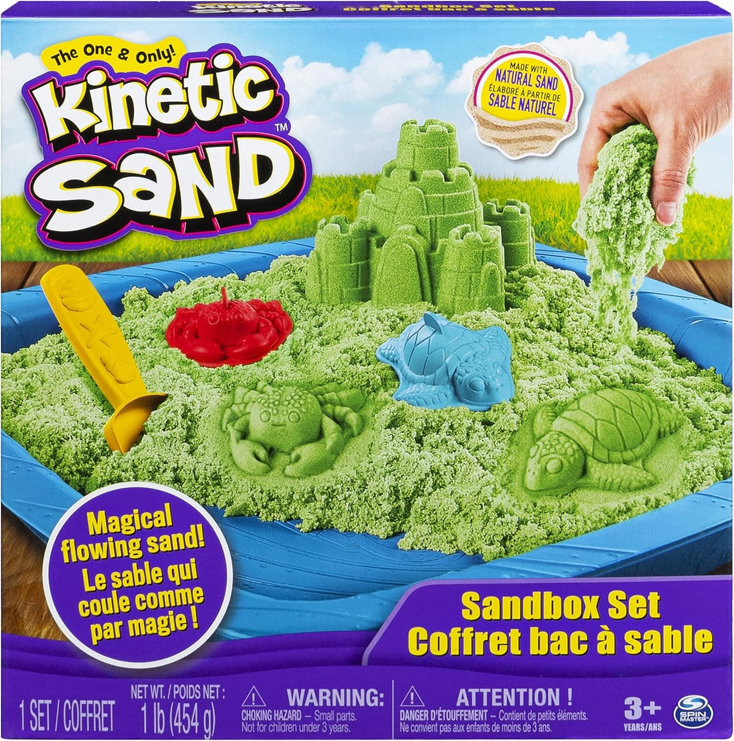 Kinetic Sand Sandbox Set